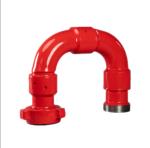 High Pressure Swivel Joint Oilfield Wellhead Equipment Chicksan Active Elbow
