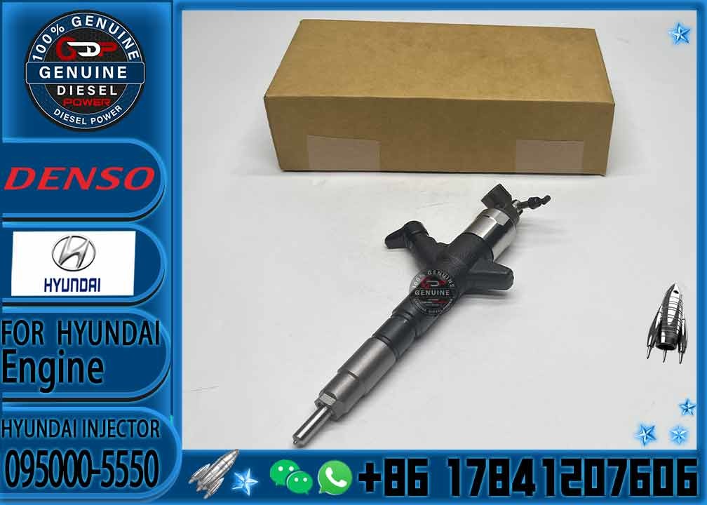 HIGH QUALITY NEW DIESEL FUEL INJECTOR 095000-5550, 33800-45700, 095000-8310 FOR HD78 3.9L ENGINE