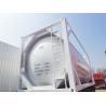 Buy cheap Cement Powder Bulk Transport Tank Container LSXC China 25 Cubic Meter 0.2MPa from wholesalers