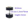 Buy cheap Free shipping fake ear plugs ear studs earrings for girls logo print anti-allergic piercing jewelrys from wholesalers