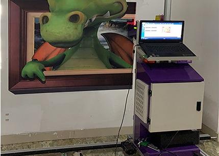 Buy cheap Water Based Ink CE ROHS CMYK 3D Wall Inkjet Printer from wholesalers