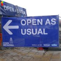 Buy cheap 2mx3m Outdoor PVC Mesh Fencing Printing As Customs Design For Trade Show Large product