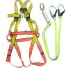 Buy cheap Five Point Full Body Outdoor High-Altitude Operation Double Hook Anti Fall Safety Rope from wholesalers