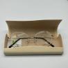 Buy cheap Irregular Portable Leather Spectacle Metal Eyeglass Cases Personalised Glasses from wholesalers
