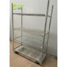 Buy cheap Metal Mesh Seedling Cart Danish Flower Cart With PP Wheel from wholesalers
