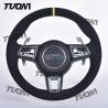Buy cheap Ergonomic Lightweight Porsche Carbon Fiber Steering Wheel Smooth Grip for Porsche Car from wholesalers