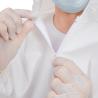 Buy cheap EN1186 FDA Non Woven Disposable Coverall Hooded Coverall Suit Moisture Permeable from wholesalers