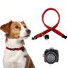 Buy cheap Polyester USB Cat Tracking Collar With Camera 58cm Cat Collar Camera Wifi from wholesalers