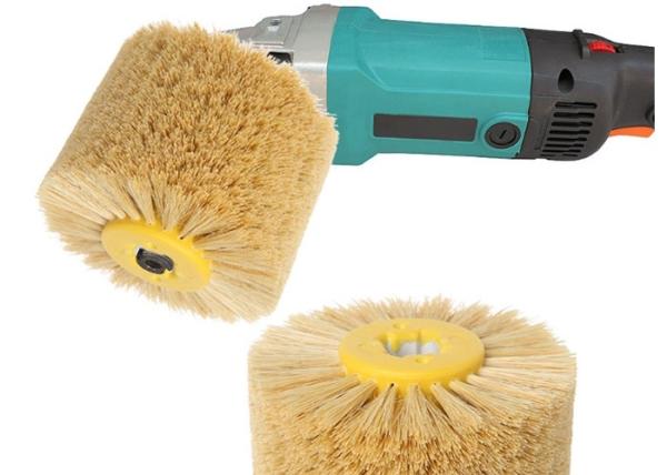 Buy cheap Deburring Sisal Wire Round Brush Head Polishing Grinding Buffing Wheel Woodworks from wholesalers