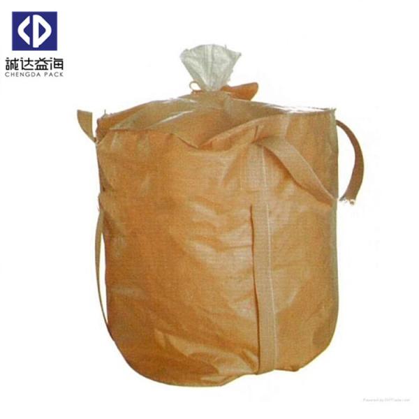 Buy cheap Recycled PP Bulk Bags 1 Ton 1.5 Ton Packing Bags Beige Color SGS Approved from wholesalers