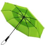 54 Inch Semi-automatic Double Wind Vented Canopy Umbrella Portable Semi