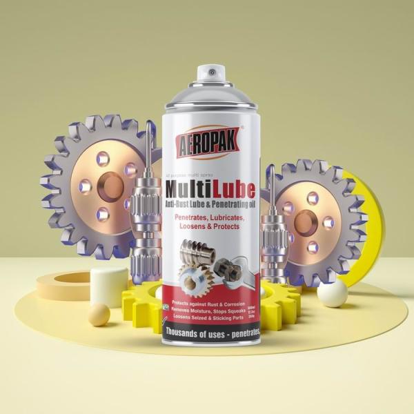 Buy cheap Aeropak Multi Purpose Lubricant Spray Anti Rrust Penetrating Oil from wholesalers