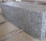 Custom Cut Stone Table Top Flat Edge Sea Wave White Countertop For Kitchen