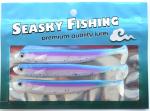 10 Pcs Free Shipping 130mm 13g Soft Bait Fish Fishing Lure Shad 3D Eyes Soft