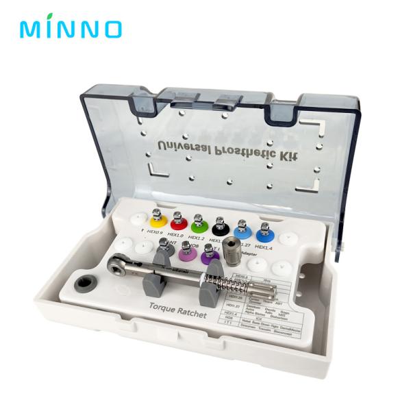 Buy cheap Dental Implant Torque Wrench Ratchet Screwdriver Universal Prosthetic Kit Screw Drivers from wholesalers
