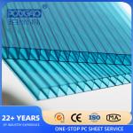 3mm 4mm 6mm 8mm 10mm Bronze Twin-wall Lightweight Polycarbonate Hollow Sheet