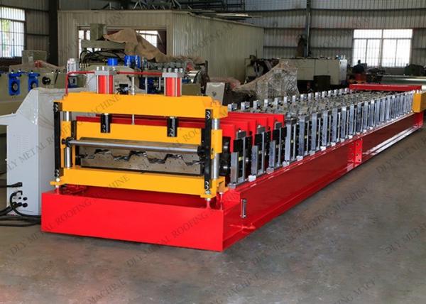 Buy cheap 1250mm Floor Deck Roll Forming Machine Cr12 Metal Roof Machine from wholesalers
