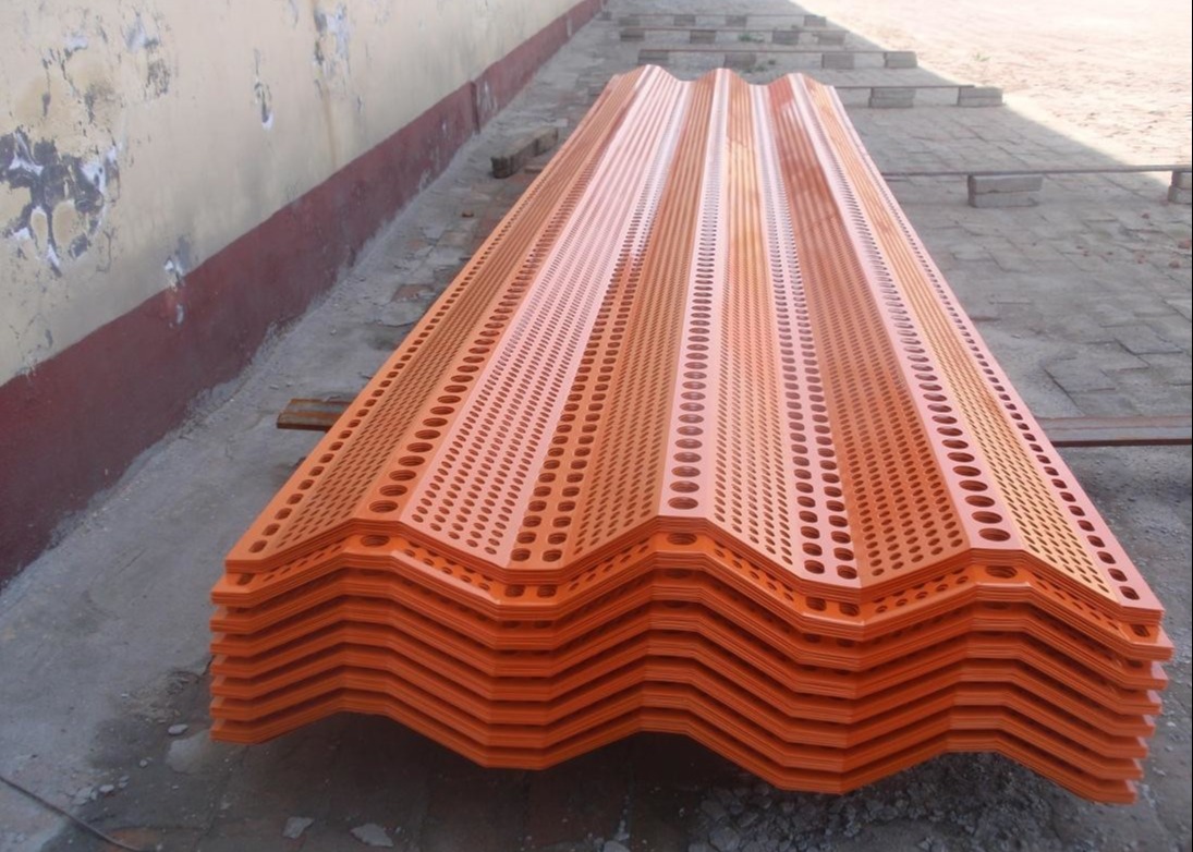 Round Hole Perforated Metal Screen Panels Mesh Dustproof Galvanized 2.0m Width