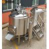 Buy cheap Stainless Steel Beer Making System 500L Capacity Brewhouse Steam Heating from wholesalers