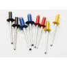 Buy cheap 4.8mm Alloy Aluminum 5056 Blue Black Red Yellow Color Anodized Blind Rivets Pop Rivet from wholesalers