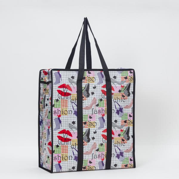 Buy cheap Nigeria printed pp woven shopping package large shopper bag from wholesalers
