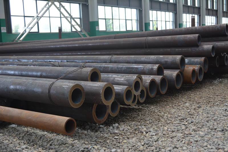 ASTM A554 Round Carbon Steel Tubing Polished Seamless / Welded