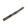 Buy cheap Brown Color Mens Braided Stretch Belts With Zinc Alloy Metal Buckle from wholesalers