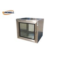 Buy cheap Medical Stainless Steel Pass Box With Ultra Violet Light Size Customized product