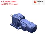 AC Helical Gear Reducer Inline Gearboxes 820NM