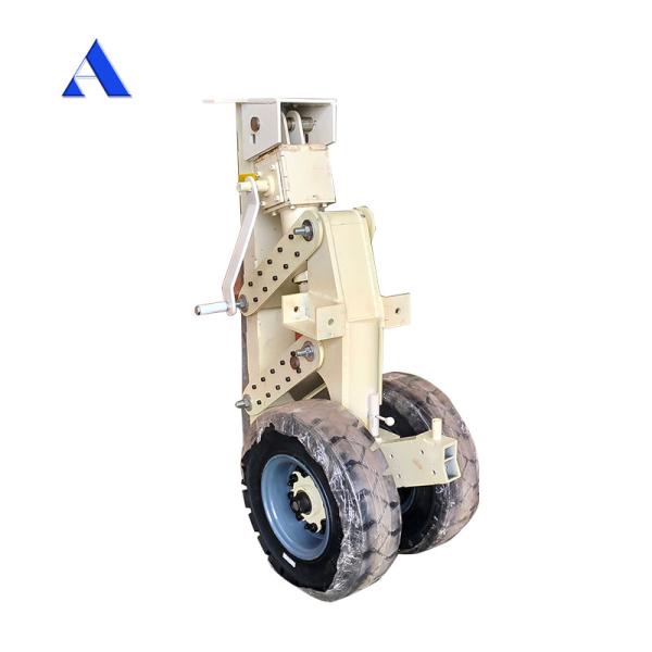 Buy cheap 15 Ton Grey PU Wheel Shipping Container Lifting Equipment System Lift Jacks for Easy Transportation from wholesalers