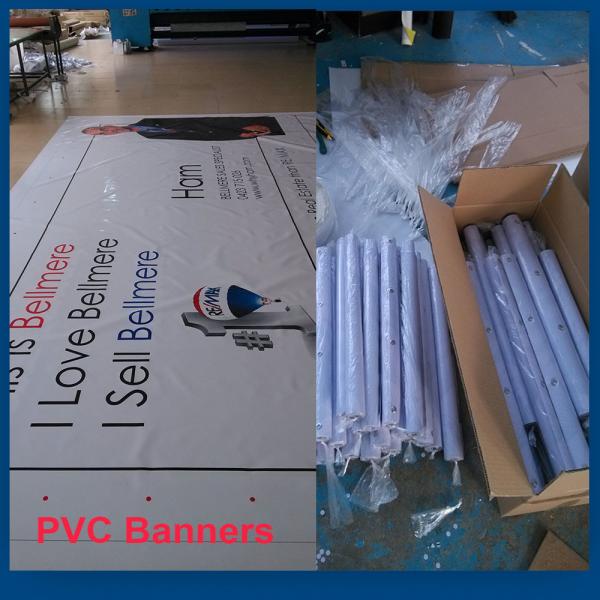Buy cheap Large Size Printed Outdoor PVC Vinyl Banners from wholesalers