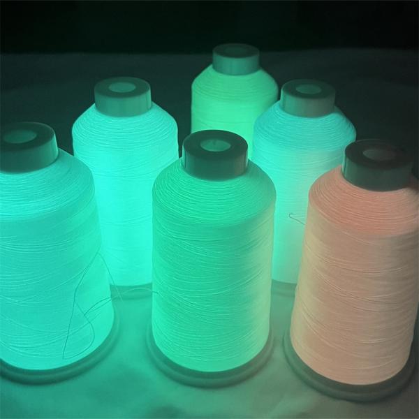 Buy cheap 150D-900D Glow Dark Yarn Multi Color Sewing Embroidery Thread from wholesalers