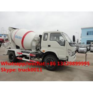 Buy cheap factory direct sale best price FORLAND 4*2 RHD cement mixer truck, hot sale forland RHD 4m3 concrete mixer drum truck from wholesalers