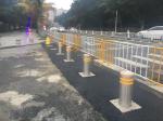Heavy Duty Traffic Control Automatic Rising Bollards Hydraulic Bollards For