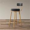 Buy cheap Restaurant Supply Bar Stools Velvet High Stool With High Rebound Sponge from wholesalers