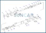 23D-63-32100 23D6332100 Scarifier Cylinder Seal Kit For KOMATSU Grader GD305A-1