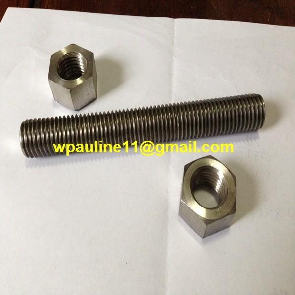 Buy cheap 316L threaded rod with hex nut from wholesalers