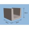 Buy cheap Plastic U Type Cement Drain Mould Concrete Channel Blocks Molds 50 * 50 * 35cm from wholesalers