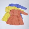 Buy cheap Corduroy Fabric Boutique Princess Dress Purple Color For Wedding Party from wholesalers