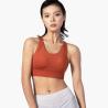 Buy cheap 86 Nylon 14 Spandex Custom Gym Sexy Yoga Bra Tank Top Padded Workout Crop Top from wholesalers
