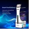 Buy cheap Restaurant Cute Autonomous Mobility Robot Food Delivery Service HD Screen from wholesalers