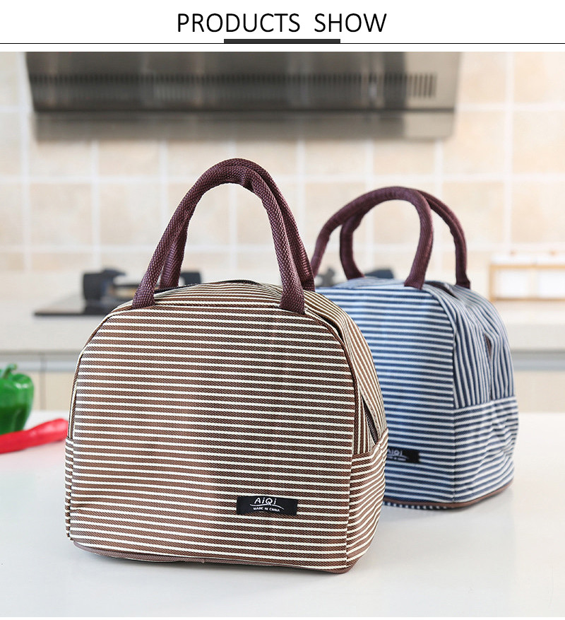 SGS Silk Printing Logo H30Cm Insulated Lunch Cooler Bags