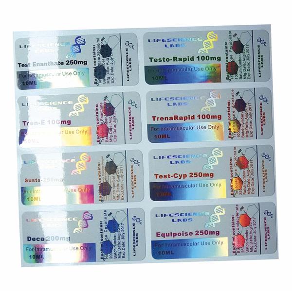 Buy cheap vial Bottles Waterproof 10ml Glass Vial Labels from wholesalers