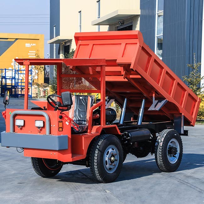 Portable 5 Ton Articulated Truck Underground Mining Transportation Tipper 4*2