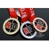Buy cheap Spinning And Rotating Bespoke 10K Metal Award Medals For Maration , Sports Events from wholesalers