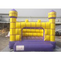 Buy cheap Square Shape Inflatable Jumping Castle / PVC Tarpaulin Commercial Bouncy castle product