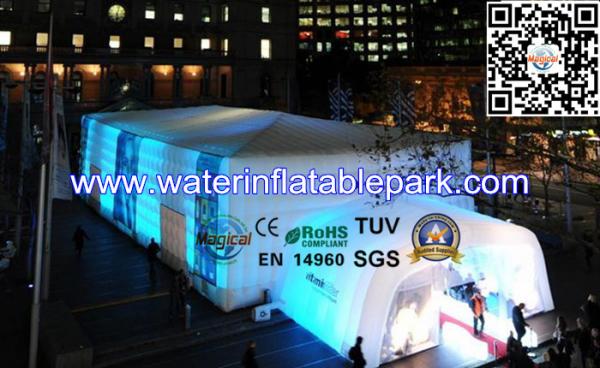 Buy cheap Durable Outdoor Large Inflatable Party Tent Rental Oxford Cloth from wholesalers