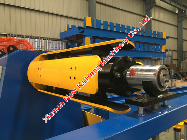 7T Cap. Loading Un Winder / Un Coiler / De Coiler With Coil Cart Quick Loading