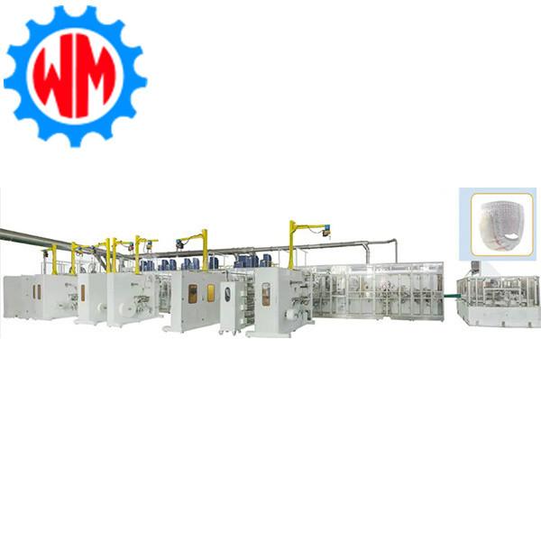 Buy cheap Optimize Raw Material Conveying Smooth Operation Big Ring Waist Baby Diaper Production Line from wholesalers