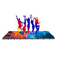 Buy cheap P2.97 Indoor Dance Floor LED Display Interactive High Load Bearing For Stage product